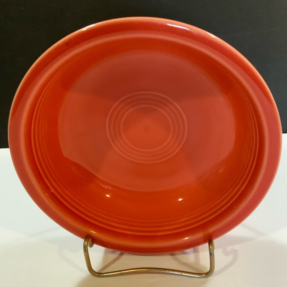Fiesta Poppy Soup Bowl 7" Diameter Homer Laughlin #763
